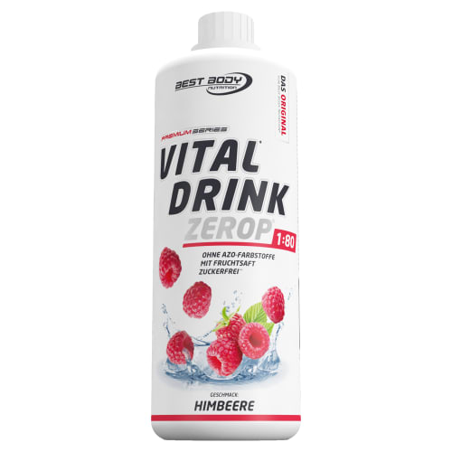 Vital Drink Konzentrat - 1000ml - Himbeere — Bild 2
