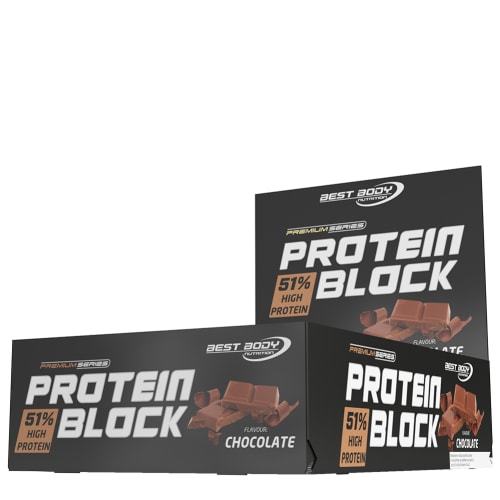 Protein Block - 15x90g - Chocolate — Bild 2