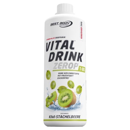 Vital Drink Konzentrat - 1000ml - Kiwi Gooseberry — Bild 2