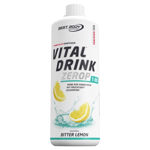 Vital Drink Konzentrat - 1000ml - Bitter Lemon — Bild 2