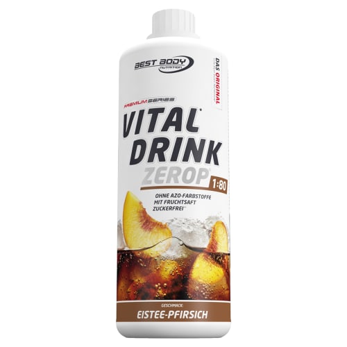 Vital Drink Konzentrat - 1000ml - Eistee Pfirsisch — Bild 2