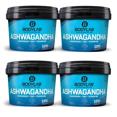 Ashwagandha + Magnesium - Zinc - Vitamin B6 (120 Kapseln) — Bild 2