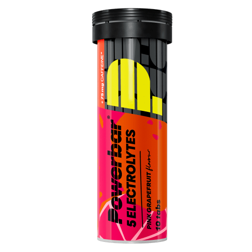 5 Electrolytes Zero Calorie Sports Drink Röhrchen - 10 Brausetabletten - Pink Grapefruit (mit Koffein) — Bild 2