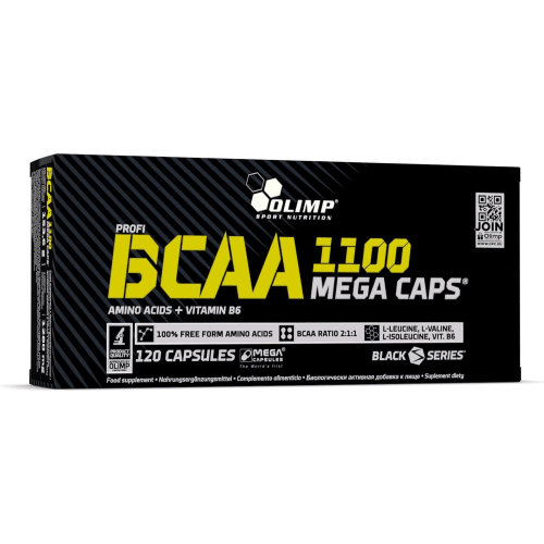 BCAA Mega Caps 1100 (120 Kapseln)