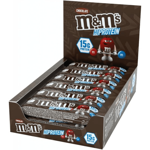 M&M's Hi-Protein Bar - 12x51g - Chocolate — Bild 2