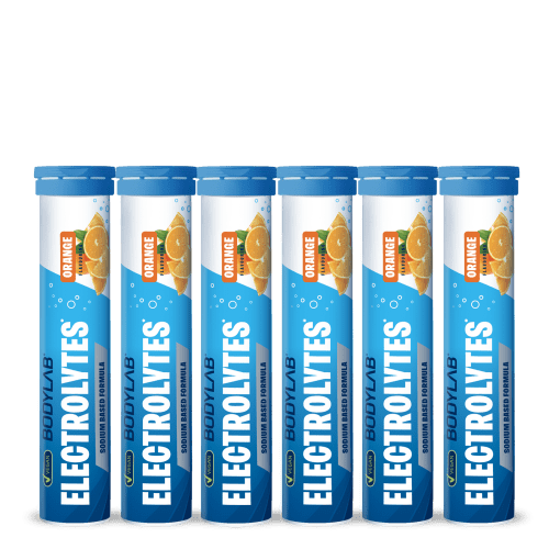 Electrolytes - 6 x 20 Brausetabletten - Orange Flavouring
