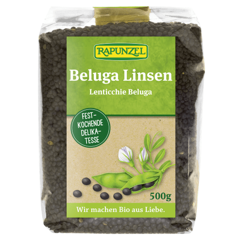 Beluga Linsen schwarz bio (500g)