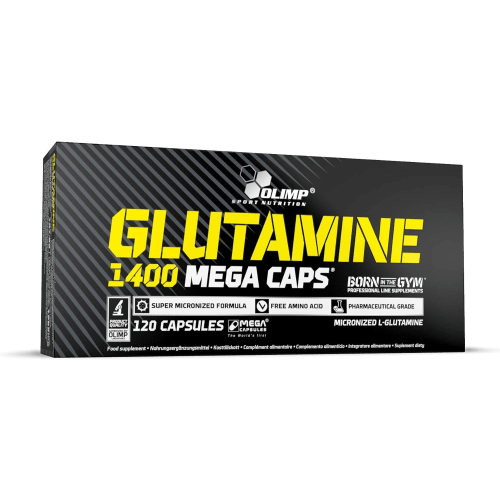 Glutamine Mega Caps 1400 (120 Kapseln)