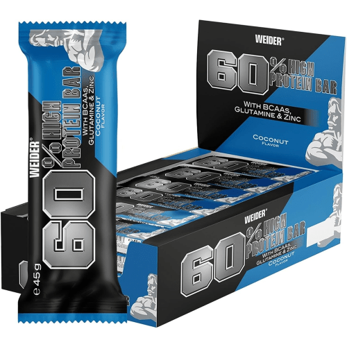 60% Protein Bar - 24x45g - Coconut — Bild 2