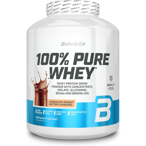 100% Pure Whey - 2000g - Schokolade-Erdnussbutter