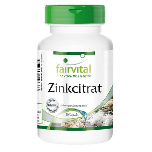 Zinkcitrat mit 50mg Zink (90 Kapseln) — Bild 2