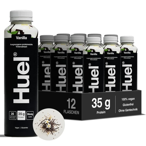 Huel Black Edition Trinkmahlzeit - 8x500ml - Vanilla
