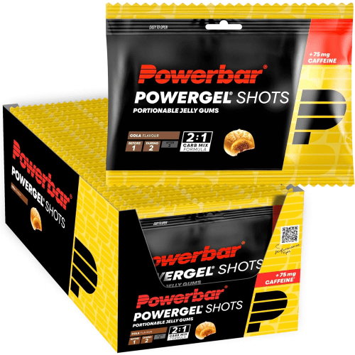 Powergel Shots - 24x60g - Cola mit Koffein