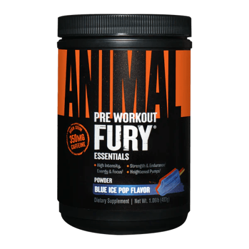 Animal Fury - 491g - Blue Raspberry