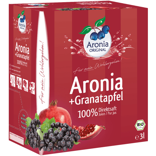 Aronia-Granatapfelsaft 100% Direktsaft bio (3000ml)