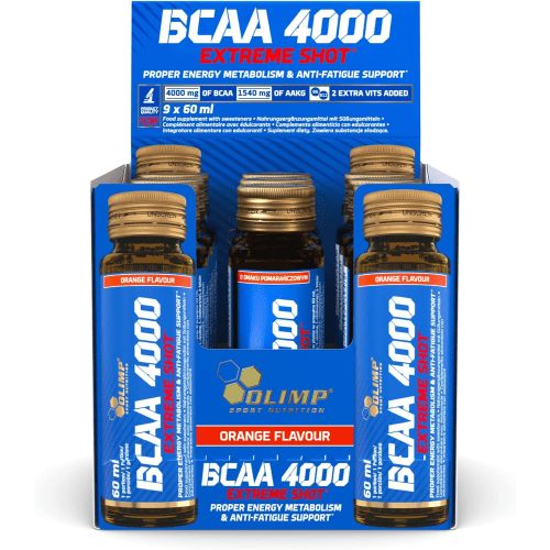 BCAA 4000 Extreme Shot Orange (9x60ml) — Bild 2