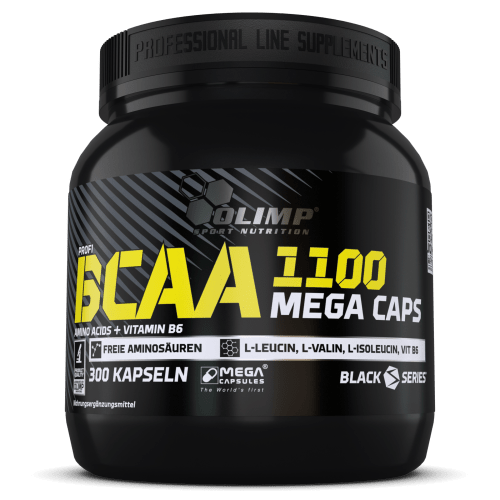 BCAA Mega Caps 1100 (300 Kapseln)
