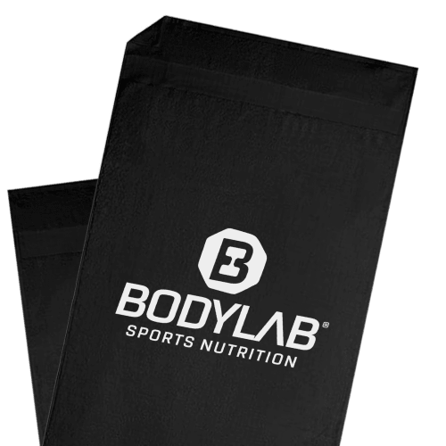 BODYLAB Handtuch - 140x70cm - black — Bild 2
