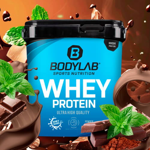 Whey Protein - 1000g - Chocolate Mint — Bild 2
