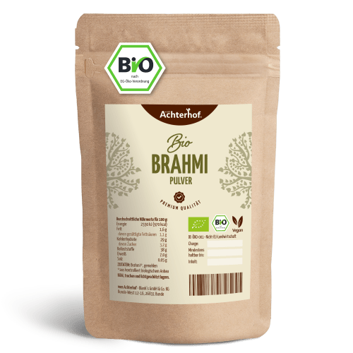 Brahmi Pulver Bio (500g) — Bild 2