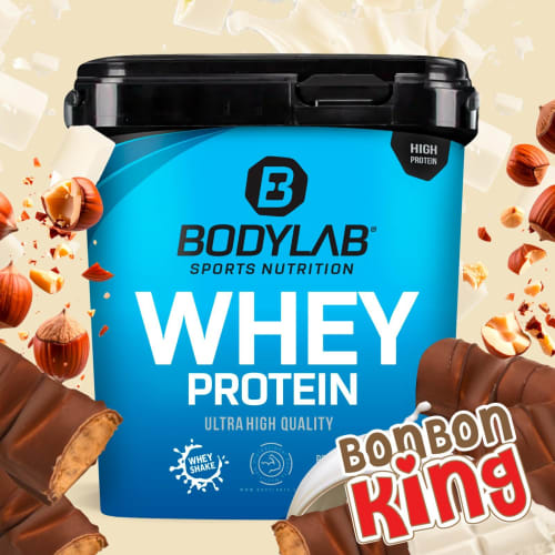 Whey Protein - 2000g - Milk Chocolate Hazelnut Wafer — Bild 2