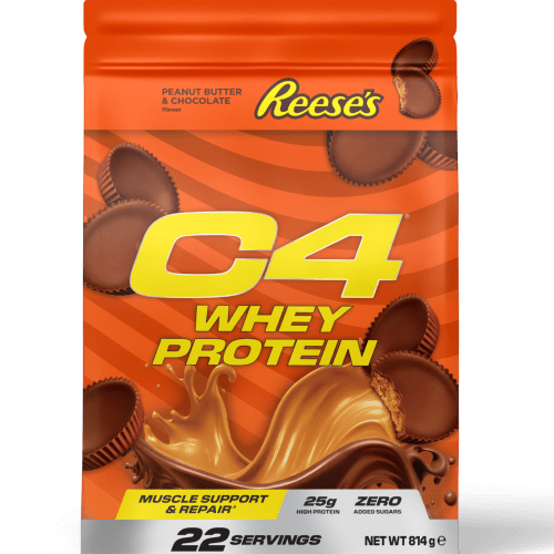 C4 Whey Protein Reese's Peanutbutter (814g) — Bild 2
