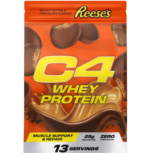 C4 Whey Protein Reese's Peanutbutter (481g) — Bild 2