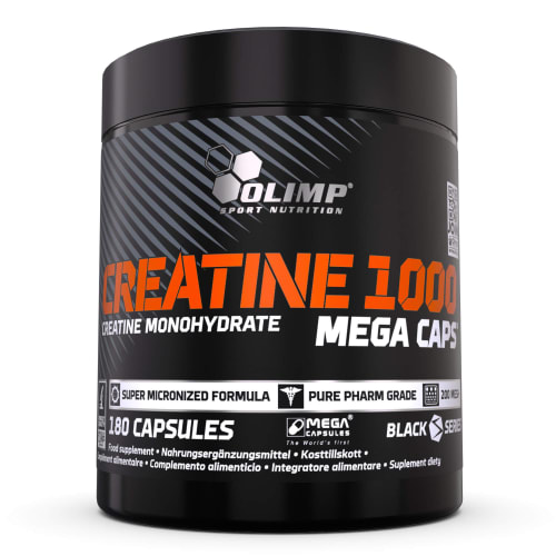 Creatine 1000 Mega Caps (180 Kapseln) — Bild 2