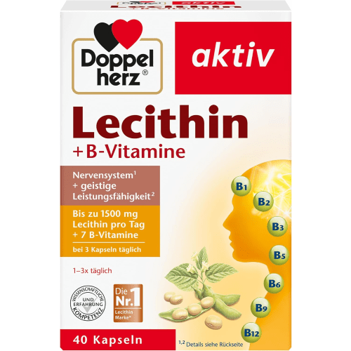 Lecithin B Vitamine (40 Kapseln) — Bild 2