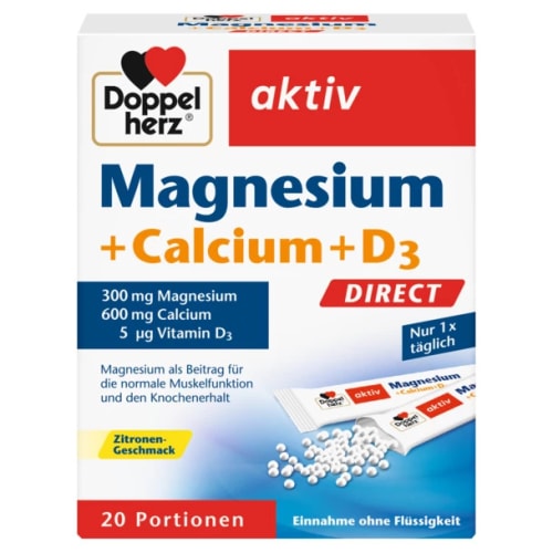 Magnesium + Calcium + D3 Direct (20 Portionen) — Bild 2