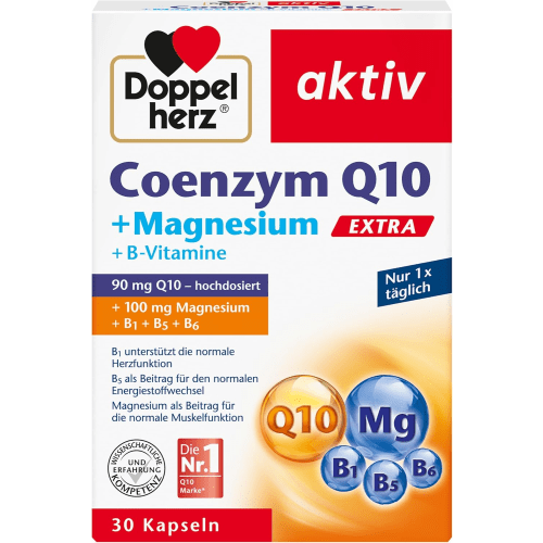 Coenzym Q10 + Magnesium + B-Vitamine (30 Kapseln) — Bild 2