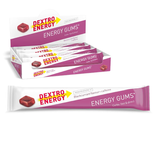 Energy Gums - 8x45g - Blackcurrant + Caffein — Bild 2