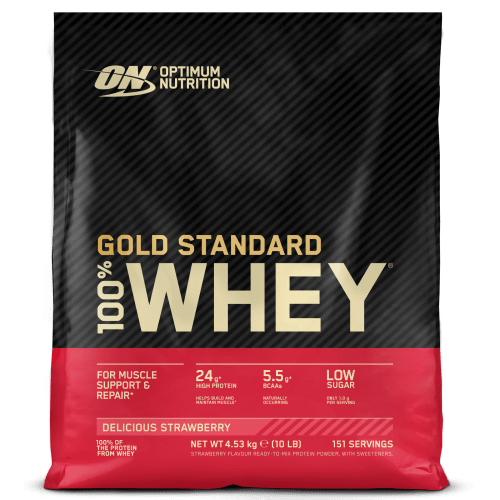 100% Whey Gold Standard - 4530g - Strawberry