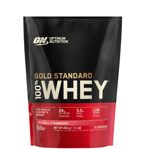 100% Whey Gold Standard - 450g - Strawberry — Bild 2