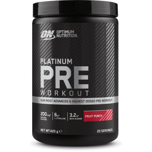 Platinum Pre-Workout - 420g - Fruit Punch — Bild 2