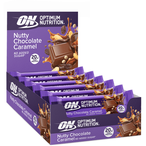 Nutty Chocolate Caramel Protein Bar (10x70g) — Bild 2