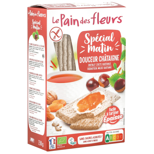 Frühstücks-Schnitten Kastanien bio (230g)