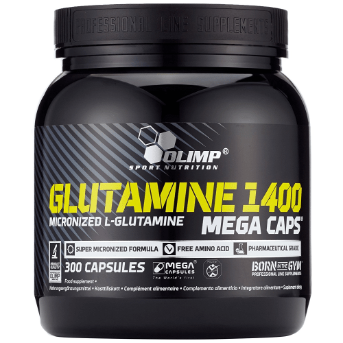 Glutamine Mega Caps 1400 (300 Kapseln) — Bild 2
