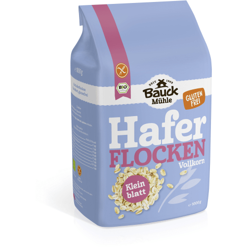 Haferflocken Kleinblatt glutenfrei bio (1000g) — Bild 2