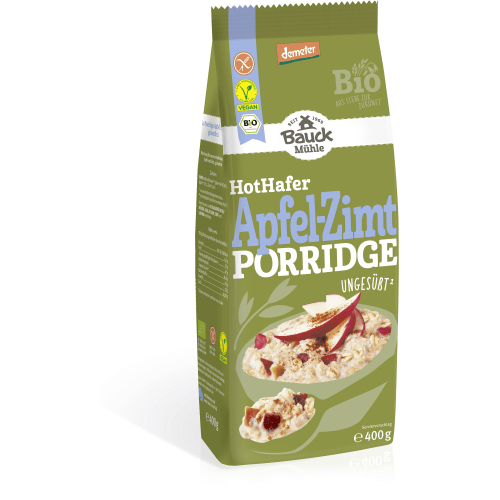 Hot Hafer Apfel-Zimt demeter (400g) — Bild 2
