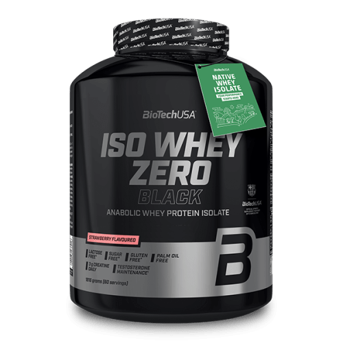 Iso Whey Zero Black - 1816g - Erdbeere