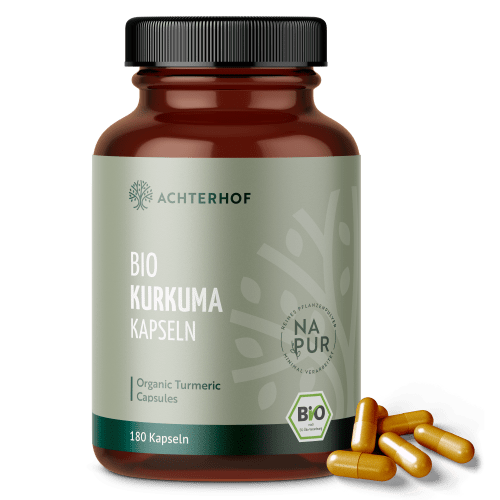 Bio Kurkuma Kapseln (180 Kapseln) — Bild 2