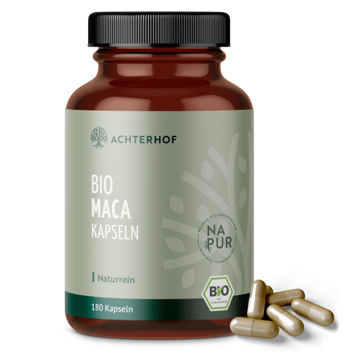 Bio Maca Kapseln (180 Kapseln) — Bild 2