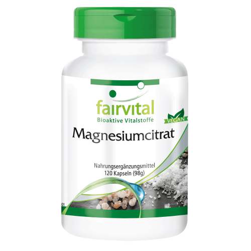 Magnesiumcitrat (120 Kapseln) — Bild 2