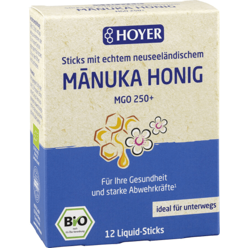 Bio Manukahonig Liquid-Sticks MGO 250+ (12 Stück) — Bild 2