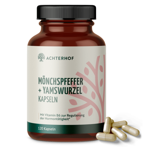 Mönchspfeffer + Yamswurzel Kapseln (120 Kapseln) — Bild 2