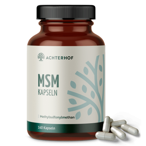 MSM (Methylsulfonylmethan) Kapseln (160 Kapseln) — Bild 2