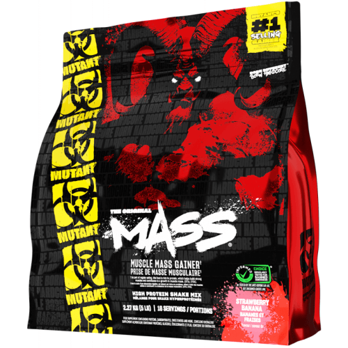 Mutant Mass - 2200g - Strawberry Banana — Bild 2