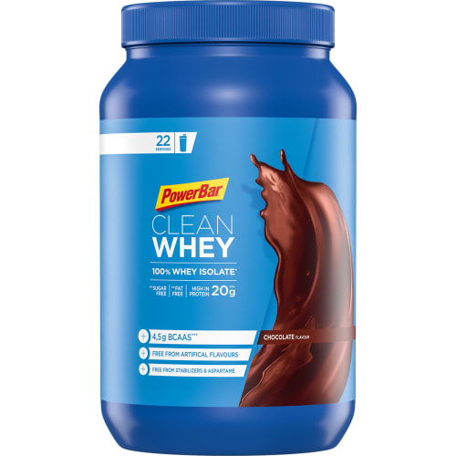 POWER BAR Proteinpulver Clean Whey 100% Whey Isolate Chocolate 570g bunt — Bild 2
