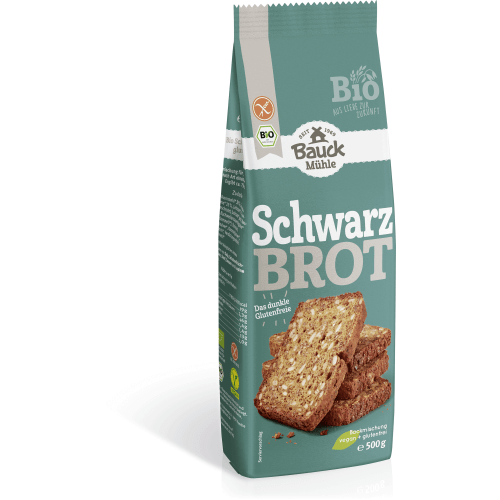 Schwarzbrot glutenfrei bio (500g)